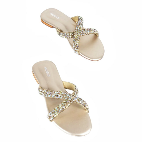 Women Formal Slippers - 40738S - Slippers - Walkeaze